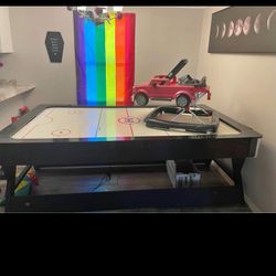 Air Hockey And Pool Table 2-1