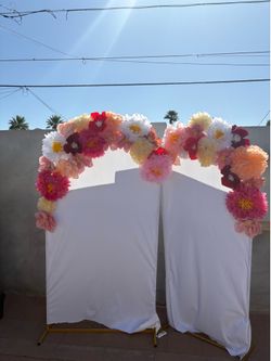 6.6’ and 6’ metal arches