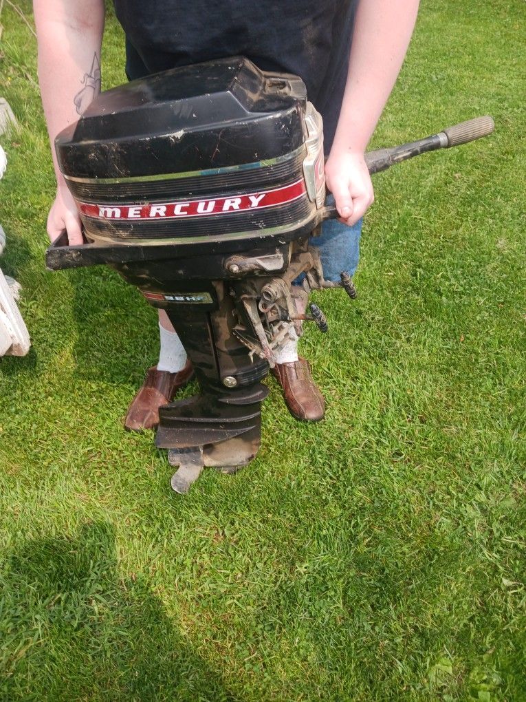 9.9 Horsepower Mercury Outboard Motor