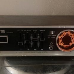 Electrophonic T800 8 track tape player with AM\FM