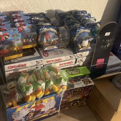 Huge Toy & Collectibles Lot – Mario, Sonic, Yoshi, Gremlins, More!
