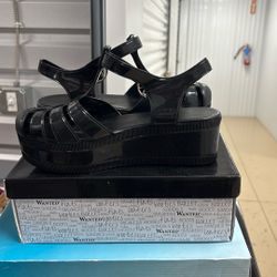 Jelly pop Sandals Black