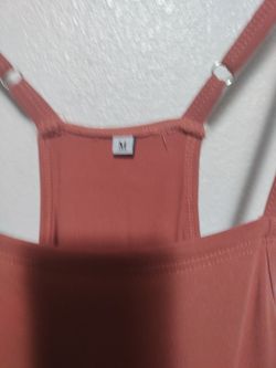 Coral Racerback Tank Top- PICK⛏️ UP ONLY