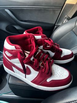 Burgundy Jordan 1
