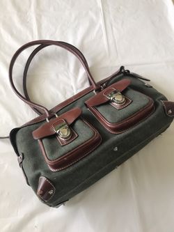Dooney & Bourke Vintage Canvas Signature Handbag
