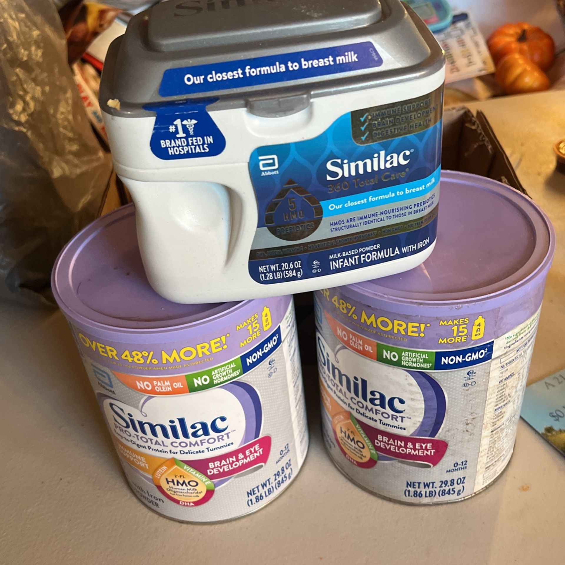 3 Big Unexpired Formula For Baby