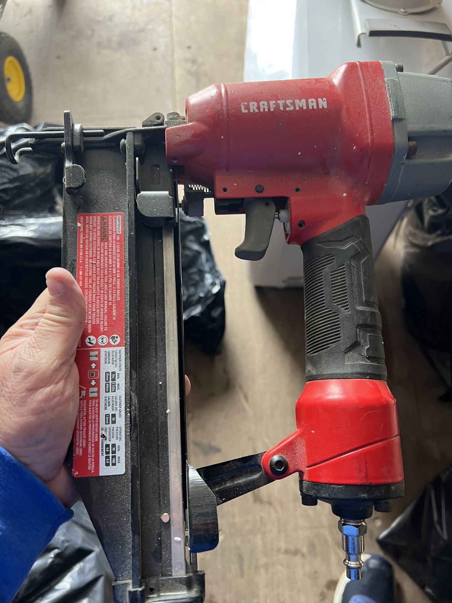 Craftsman Straight Finish Nailer