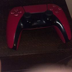 Red Ps5 Controller 