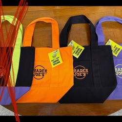 Tote Bag. Trader Joes- Halloween Bag. Boo Bag
