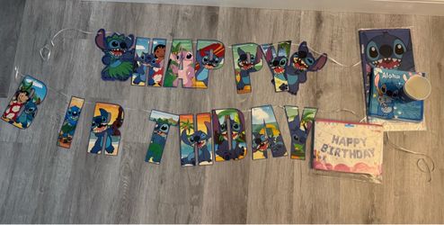 Birthday party supplies,see description for details. Only msg for pick up