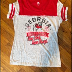 Georgia Bulldogs shirt for woman 