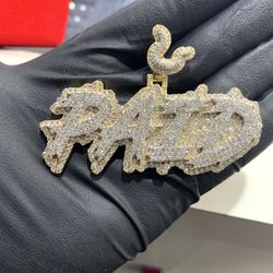 10K Diamond Custom Charm