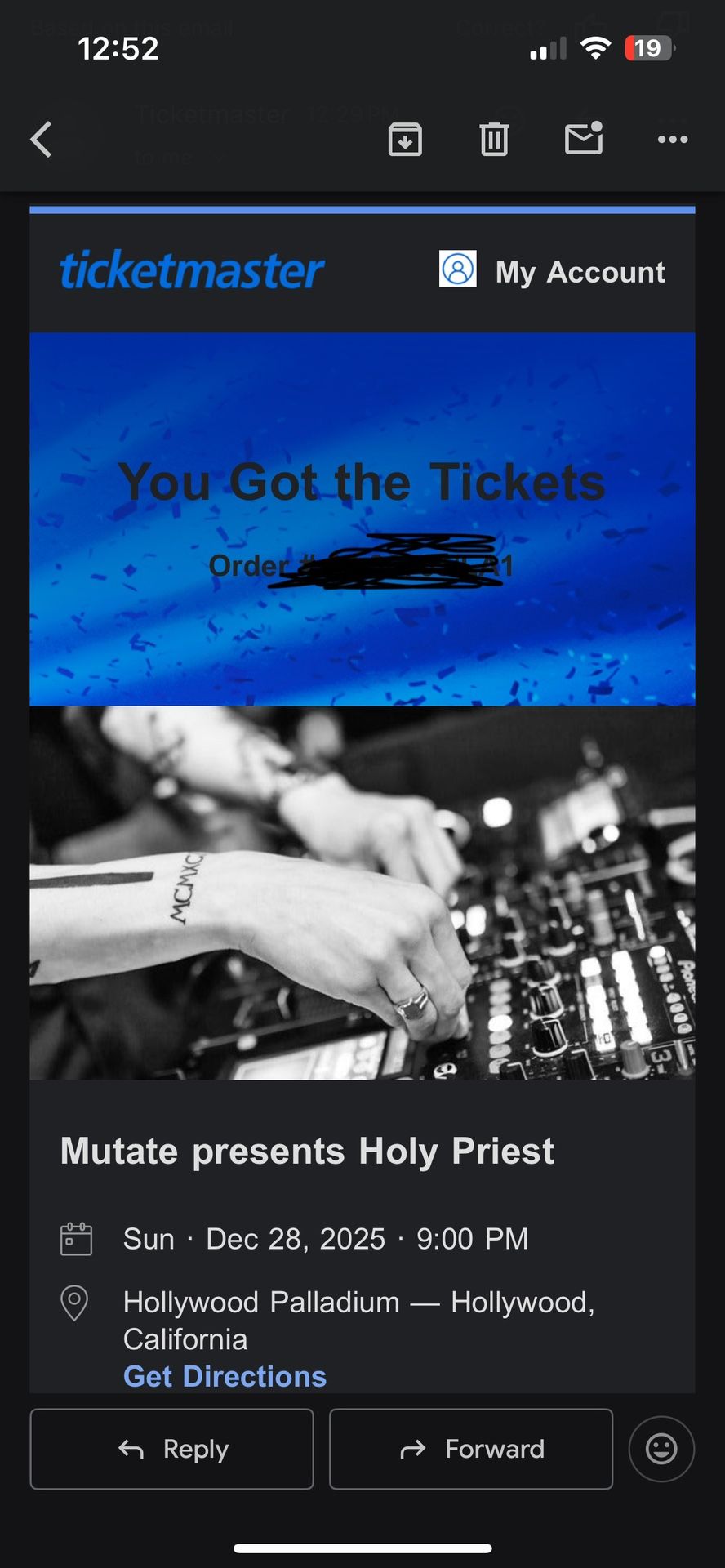 Holy Priest VIP Ticket