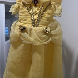 Belle Dress -4T Disney Store