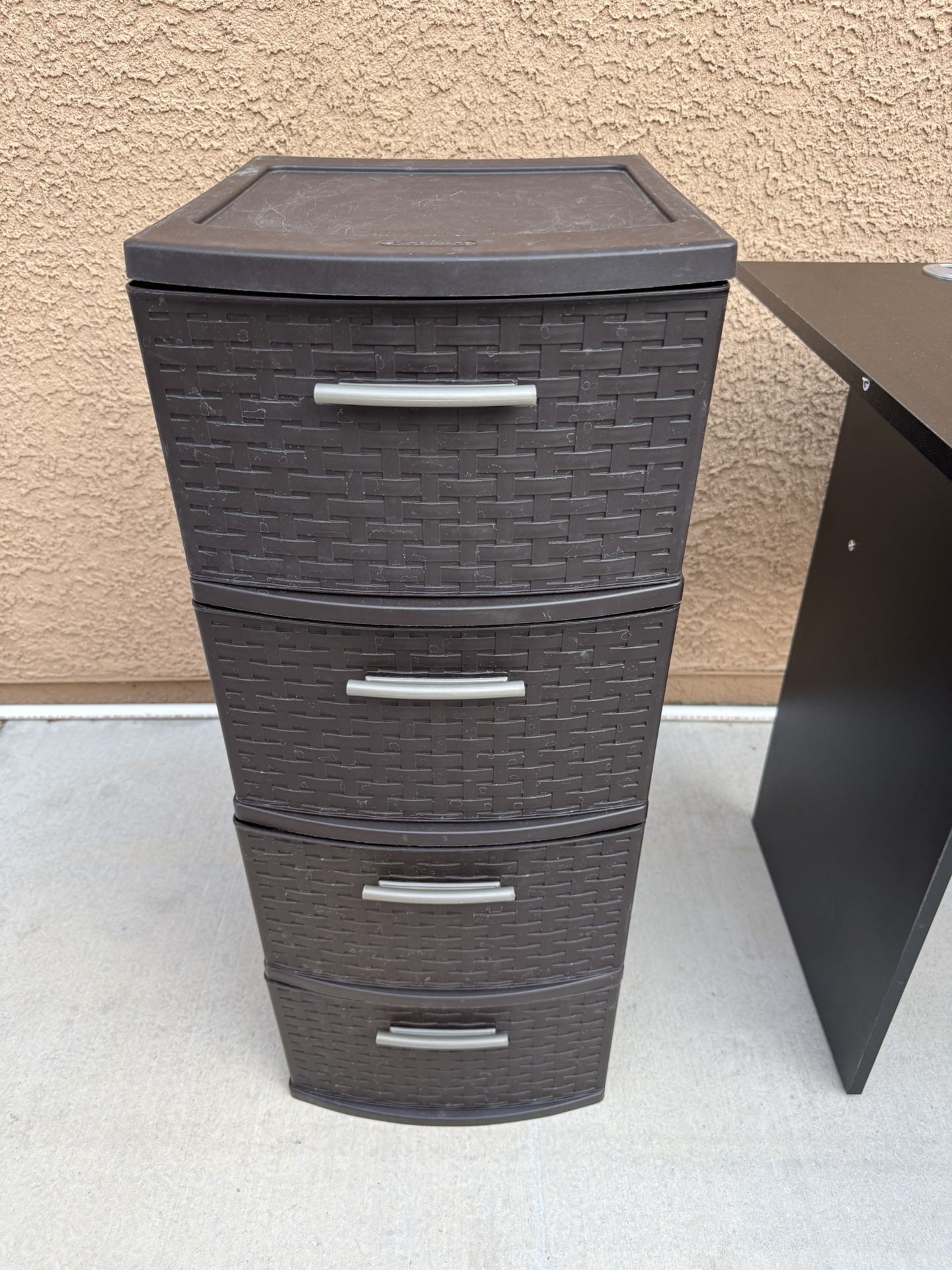 Plastic Bin Organizer Drawer