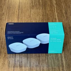 eero Home WiFi System, 3- Pack / Covers up to 5,000 sq. ft. (Read Description)