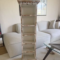 Vintage Distressed/Shabby Chic Wood Shelf