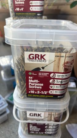 Multi-purpose Screws #10 x 2-1/2”