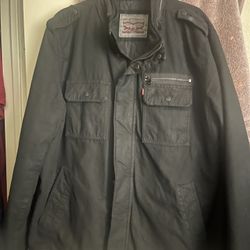 Black Levi's Strauss Jacket - Men's