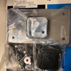 Lay down License Plate Mount