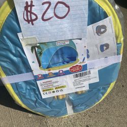 Toddler Beach Umbrella Pool 