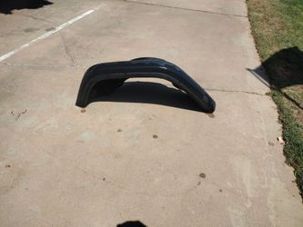 Jeep Wrangler 2018-26, rear splash guard and moulding Black Plastic Fender