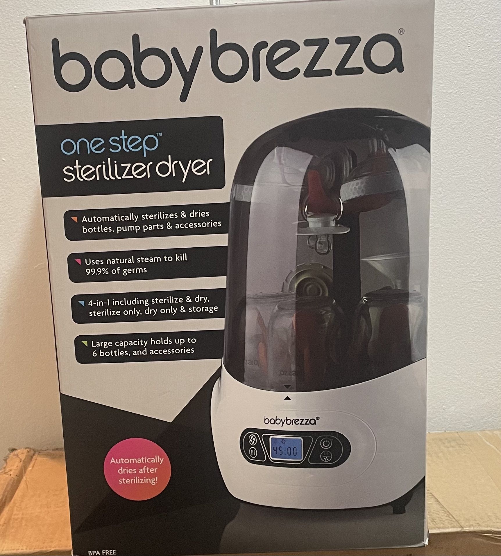 Baby Brezza One Step sterilizer Dryer
