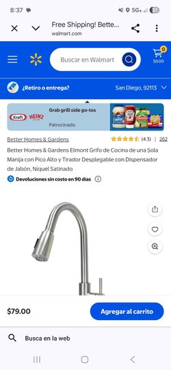 Kitchen faucet new