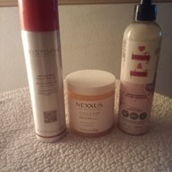 Hair Care Lot, Scalp Scrub, Dry Shampoo & Styling Treatment