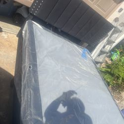 Queen Bed W/ Mattress