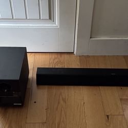 Sound bar with Subwoofer 
