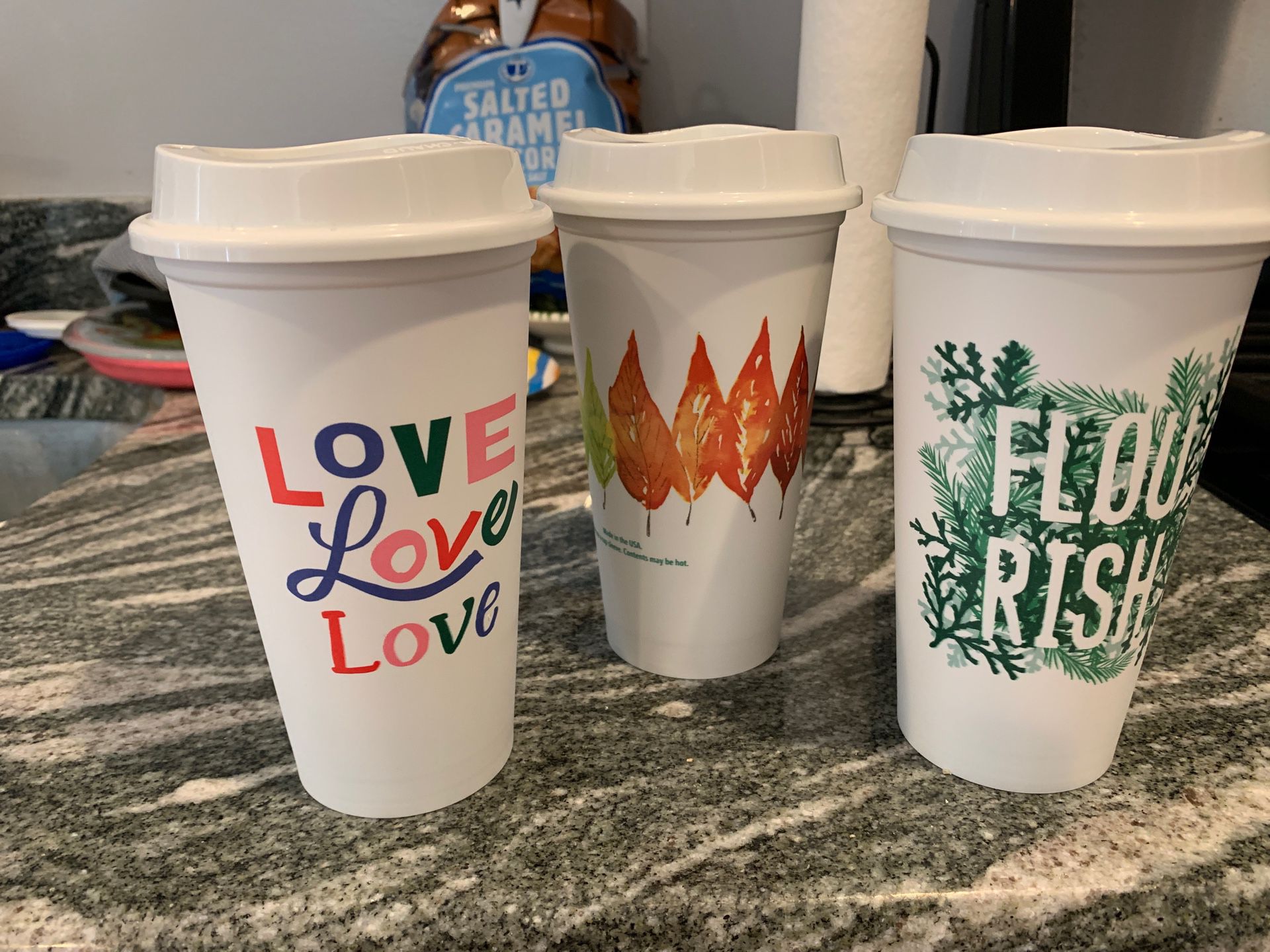 Starbucks seasonal cups! $2 each