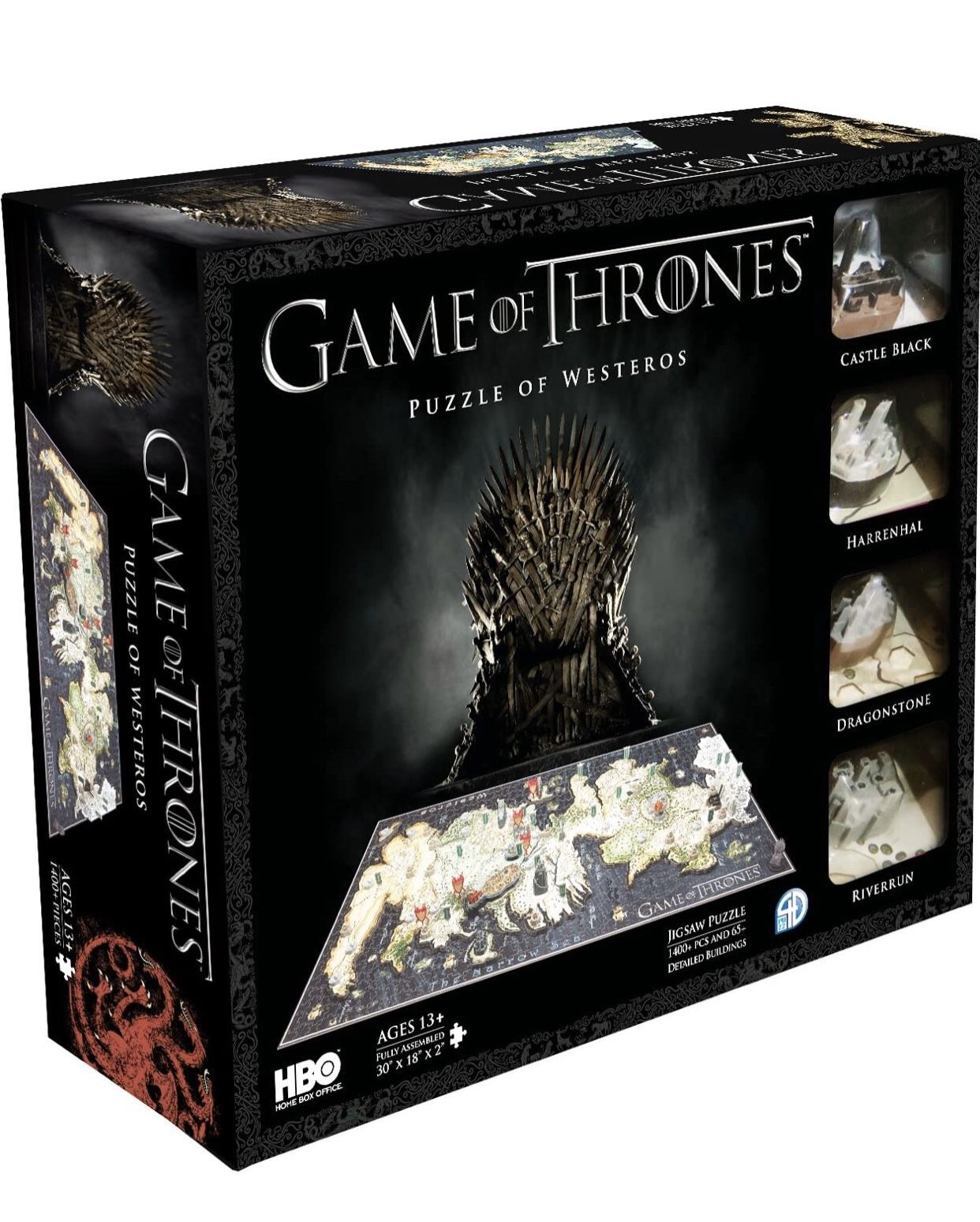 Game of Thrones 1400+ Puzzle of Westeros