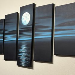 Moon Painting, Split Design