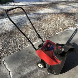Toro Powerlite Snow Thrower