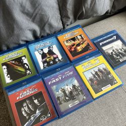 Fast and Furious Blu-ray Discs