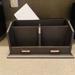 Desk Top Mail Organization 