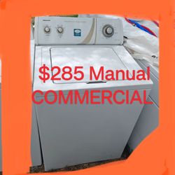 $285 manual Commercial washer / water heater boiler stackable stove