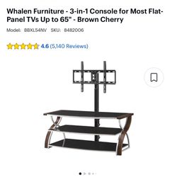 Whalen Furniture 3 Shelf TV stand
