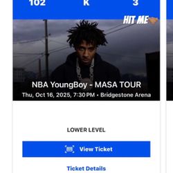 NBA Youngboy Tickets 