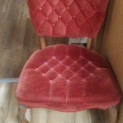 Comfy Red Vintage Chair