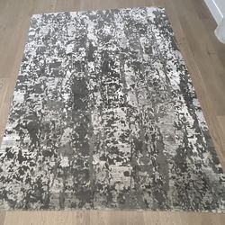 Hand Knotted 9x12 feet Silk and Wool Tibetan Nepal Area Rug, RTP 9K