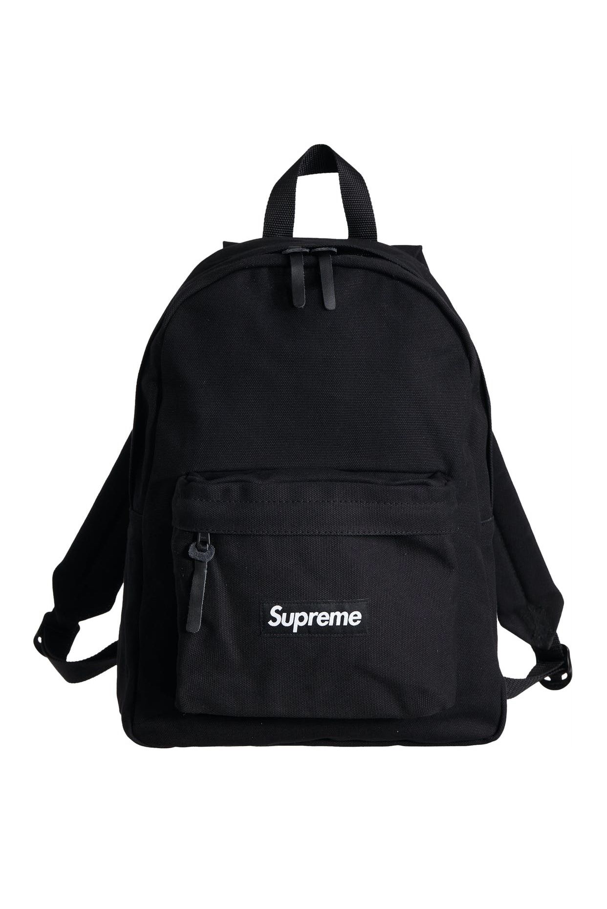 Supreme black canvas Backpack