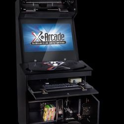X-Arcade Machine" Full-Sized 32" LED Arcade Cabinet