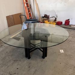Glass Dining Table And Chairs