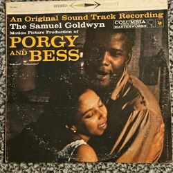 Vintage LP Vinyl Midcentury Record ALBUM  Porgy And Bess