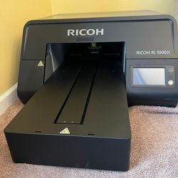 DTG T-shirt Printing Business setup (RICOH Ri 1000X)