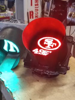 Flashing custom 49ers light