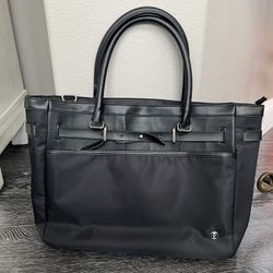 Swiss Gear Zoe Bag Black Laptop Tablet Large Travel Business Tote