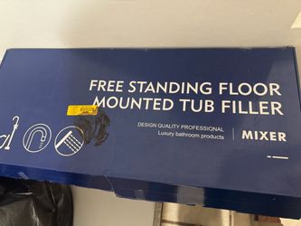 Freestanding Floor Mounted Tub Filler Mixer